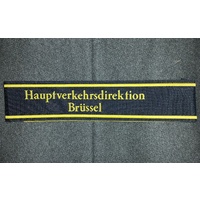 WW2 GERMAN Reichsbahn CUFF TITLES