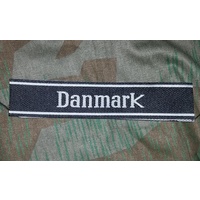 WW2 GERMAN SS CUFF TITLE - DANMARK