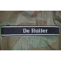 WW2 GERMAN SS CUFF TITLE - De Ruiter