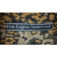 WW2 GERMAN SS CUFF TITLE - LEGION NEDERLAND