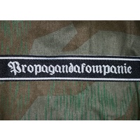 WW2 GERMAN SS CUFF TITLE - Propagandakompanie