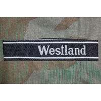 WW2 GERMAN SS CUFF TITLE - WESTLAND