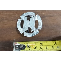 WW2 GERMAN SPORTS PIN - ALL SILVER SS