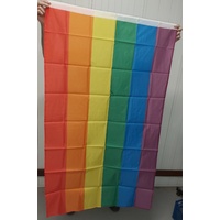 LARGE NYLON FLAGS 3 X 5 - GAY PRIDE RAINBOW