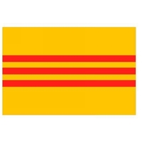 LARGE NYLON FLAGS   3 X 5 - SOUTH VIETNAM