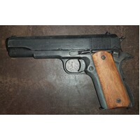 COLT M1911 PISTOL - DENIX COLT M1911 WITH SMOOTH TIMBER GRIPS