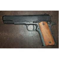 COLT M1911 PISTOL - DENIX COLT M1911 WITH SMOOTH TIMBER GRIPS