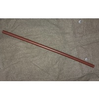BRITISH OFFICERS SWAGGER STICK - BROWN LEATHER 59cm