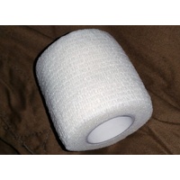 WHITE TAPE - STRETCHY FABRIC  ROLL