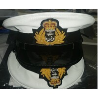RAN OFFICERS PEAK CAP