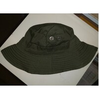 GIGGLE BUST HAT OLIVE GREEN REPRODUCTION AUSSIE ARMY size X-LARGE  60-62cm
