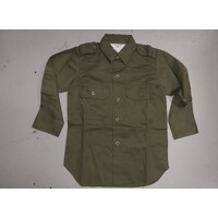 SHIRT KIDS OLIVE GREEN VIETNAM REPRODUCTION