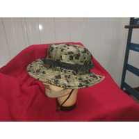 BOONIE HAT CAMOUFLAGE  NEW MADE IN PHILIPINES GREY DIGITAL Size medium