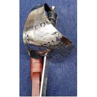 1897 QE2 BRITISH INFANTRY PATTERN SWORD WITH LEATHER SCABBARD