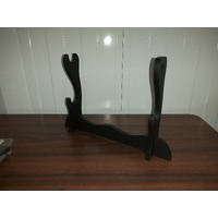 SWORD STAND TIMBER TWIN DISPLAY