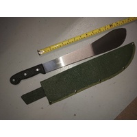 MACHETTE BOLO STYLE NEW MADE WITH SHEATH 36cm blade length