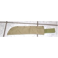 MACHETTE SHEATH SUIT BOLO STYLE BLADE, 34cm LENGTH - COTTON DUCK WITH COPPER RIVETS