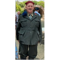 WW2 ITALIAN ARMY GREY WOOL TUNIC