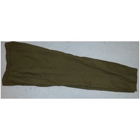 ADF ARMY BATTLEDRESS TROUSERS KHAKI WOOL -  1968 size 35L  NEW