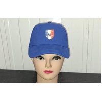 VAFA PRODUCTS - BLUE BALL CAP WITH BADGE - ONE SIZE FITS ALL