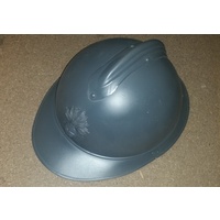 WW1 FRENCH ADRIAN STEEL HELMET & COVERS REPRODUCTION