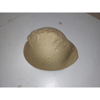 WW1 FRENCH ADRIAN STEEL HELMET COVER REPRODUCTION, khaki with draw string
