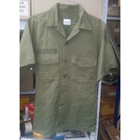 U.S. DURA PRESS SHIRTS OG-507 size 15 1/2 short sleeve with label