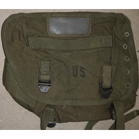 U.S. M1956 (1961) BUTT PACK COMBAT UNISSUED WITH REPAIRS from damage done when disposed from service