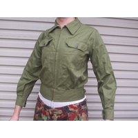 AUSTRALIAN ARMY ZIP JACKET GENUINE ISSUE OLIVE GREEN