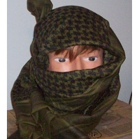 SHEMAGH / ARAB HEAD SCARF TOP QUALITY green/black