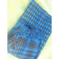 SHEMAGH / HEAD SCALF COTTON BLEND  BLUE