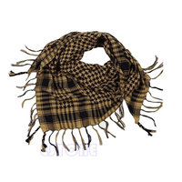 SHEMAGH / HEAD SCALF COTTON BLEND  CAMEL