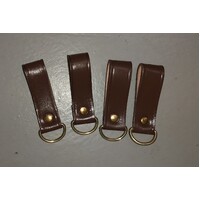 BELT HANGER LEATHER D-RING