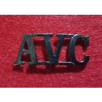 AUSTRALIAN ARMY VETERINARY CORPS SHOULDER TITLES PAIR