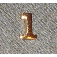 BATTALION / REGT NUMERALS - PAIR