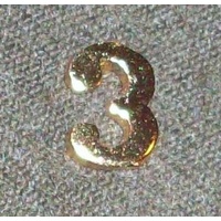 BATTALION / REGT NUMERALS - PAIR *3*