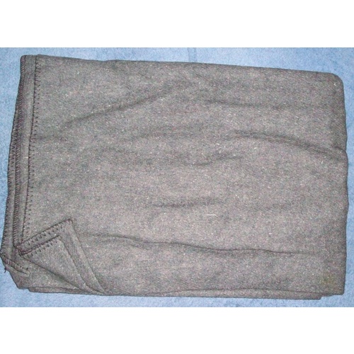 GREY WOOL ARMY BLANKET
