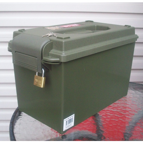 PLASTIC ARMY AMMO BOX LARGE NEW MADE