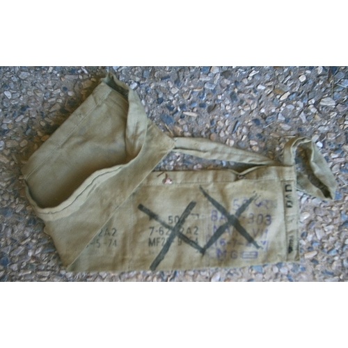 SMLE COTTON BANDOLEER GREAT CONDITION WW2 AUSTRALIAN  ISSUE