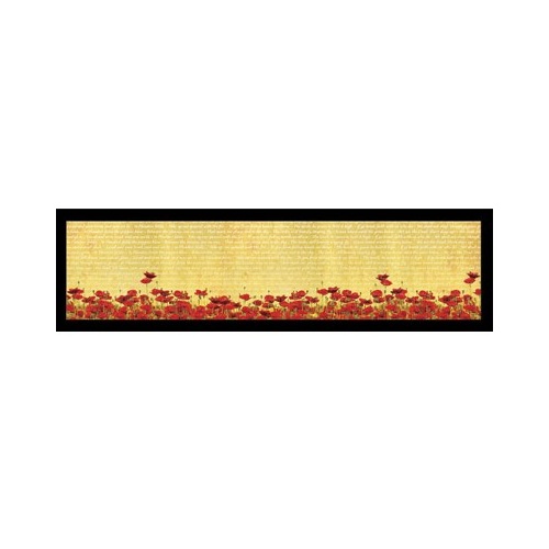 BAR RUNNER MAT - POPPY FIELDS