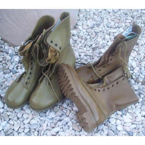 G.P. BOOTS  KHAKI TAN ADF ISSUE NEW