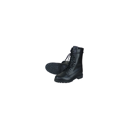 EX-ADF G.P. BOOTS BLACK LEATHER NEW