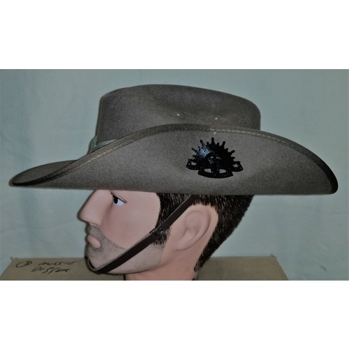 WW2 COMPLETE SLOUCH HAT WOOL-FELT 