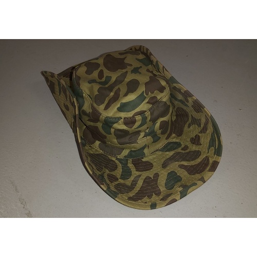 VIETNAM U.S. DUCK HUNTER SPECIAL FORCES CAMO BOONIE HAT