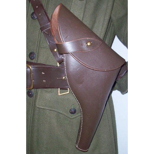 WW1 BRITISH OFFICERS WEBLEY HOLSTER