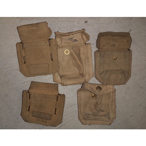 1937 PATTERN WEBBING PISTOL AMMUNITION POUCH