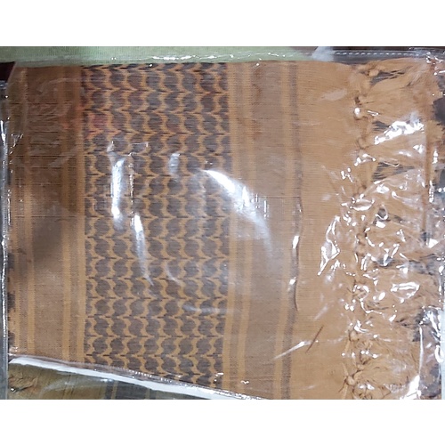 SHEMAGH COYOTE TAN ARAB HEADSCARF