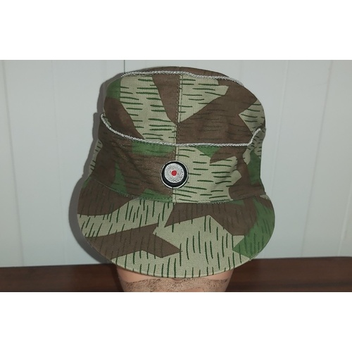WW2 GERMAN CAMOUFLAGE M43 CAPS