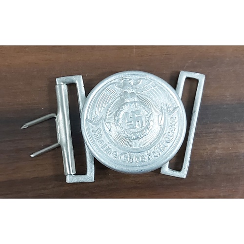 WW2 GERMAN OFFICER DRESS BELT BUCKLES