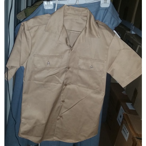 U.S. ISSUE CHINO TAN SHIRTS